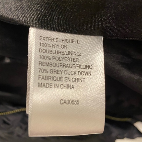 RW&CO. - Black Down Filled Coat - Size X-Small - Picture 5 of 6